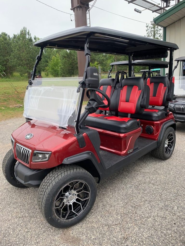 2023 Evolution D5 Ranger Flamenco Red | Carolina Carts & ATV